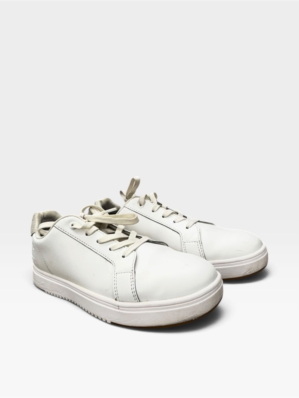 ⁠Carhartt FC2150-W Women's White Leather Slip Resistant Shoes Size 8⁠